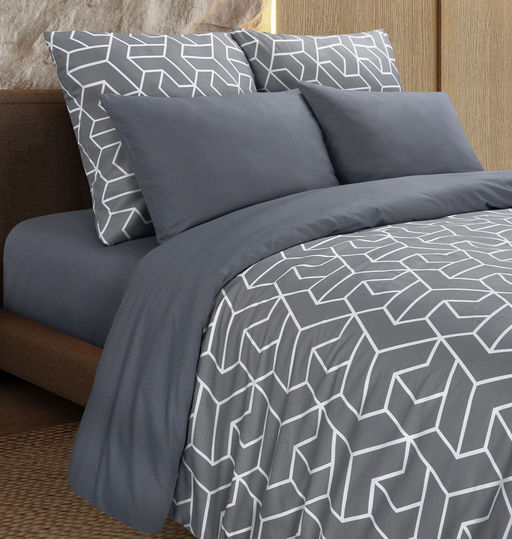 Постельное белье Квадро Евро + 4 наволочки