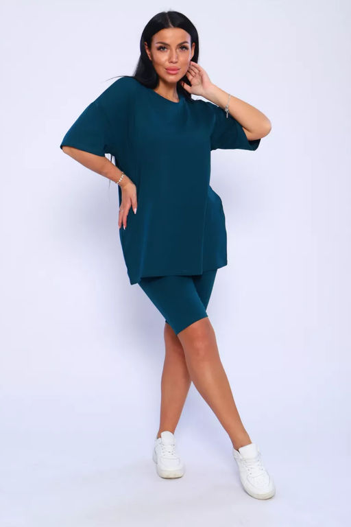 Костюм спортивный футболка и велосипедки КЖ-002