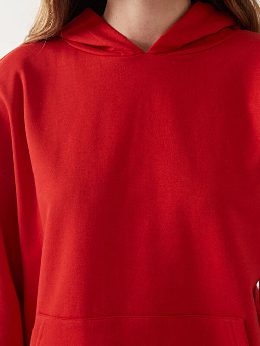 Oversize Kad?n Hoodie