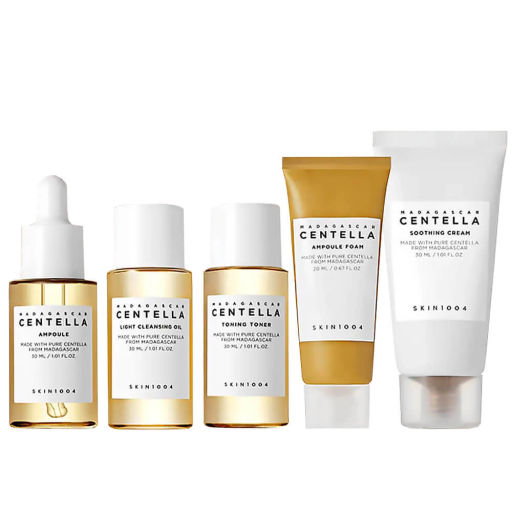 SKIN1004 Madagascar Centella Travel Kit (new ver.) - Дорожный набор миниатюр с центеллой