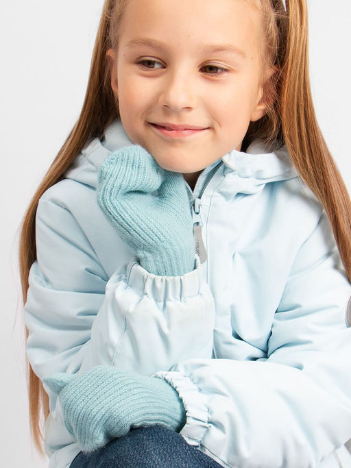 Варежки детские на шнурке Kim Lin  фото 2