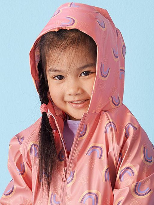 Куртка непромокаемая для девочек LUPILU  фото 10