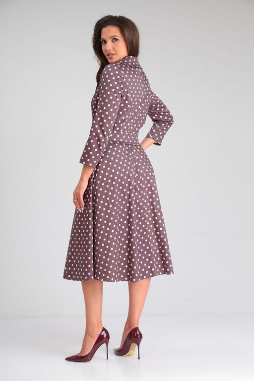 Платье AMORI 9756 дымчато-розовый  фото 2