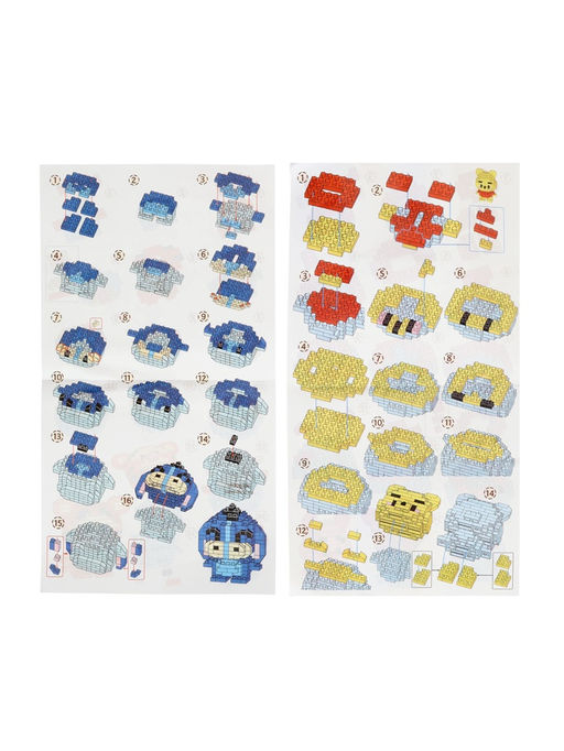 Конструктор «Mini Blocks. Зверята», 629 деталей