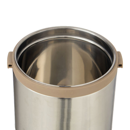 Термос для еды, 1.8 л, сохраняет тепло до 8 ч, нержавеющая сталь, серебристый, бежевый - Simaland фото 4