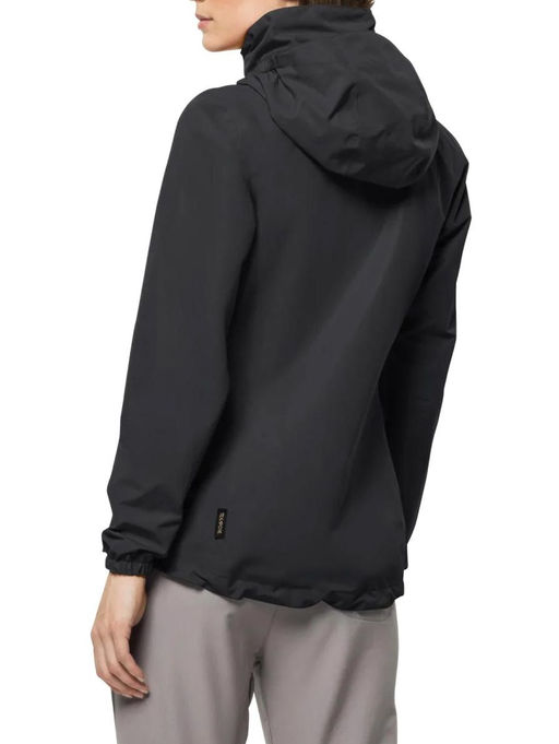 Мембранная ветровка Jack Wolfskin, черная