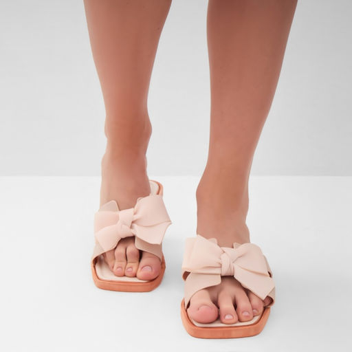 Тапочки женские с открытым носом LoveLife, размер 38-39, молочные