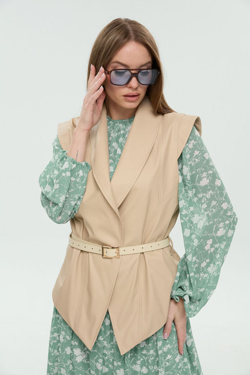 Костюм NIKVA н1042-1 мята и крем-брюле