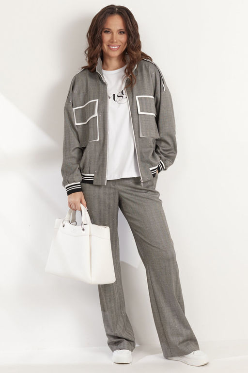 Костюм Magia mody 2544 серый