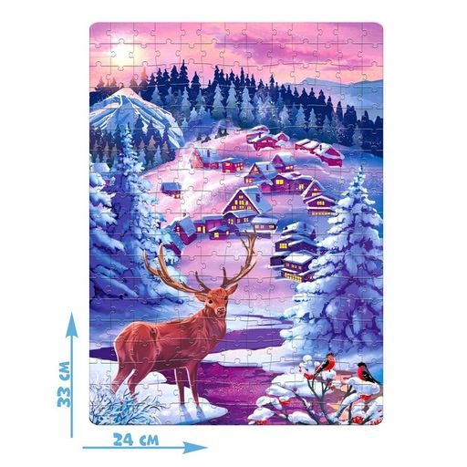 Пазл Волшебство Нового года, большая подарочная коробка, 260 элементов - Puzzle time фото 2