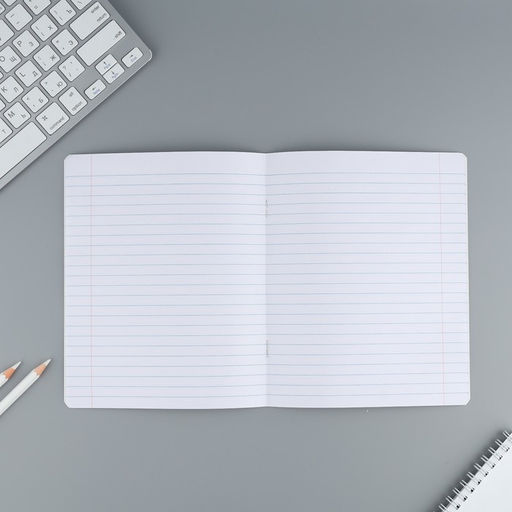 Тетрадь 18 листов в линию Мрамор, обложка мелованный картон, 5 видов МИКС - Artfox study фото 9