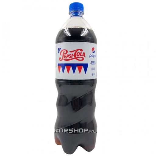 Газированный б/а напиток Пепси Кола Pepsi Cola Lotte, Корея, 1,25 л Акция
