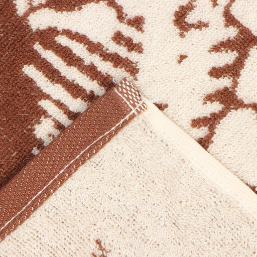 Полотенце махровое Этель Окаменелости, 70х130 см, 100% хлопок, 420 г/м2  фото 3