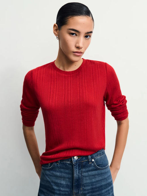 Лонгслив с содержанием вискозы / Zarina