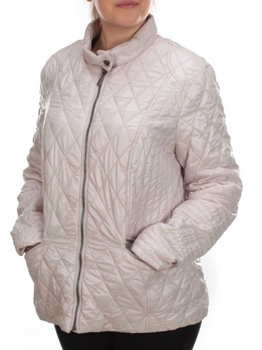 B-11 BEIGE Куртка демисезонная женская NO NAME (50 гр. синтепон) - Фабричный китай фото 3