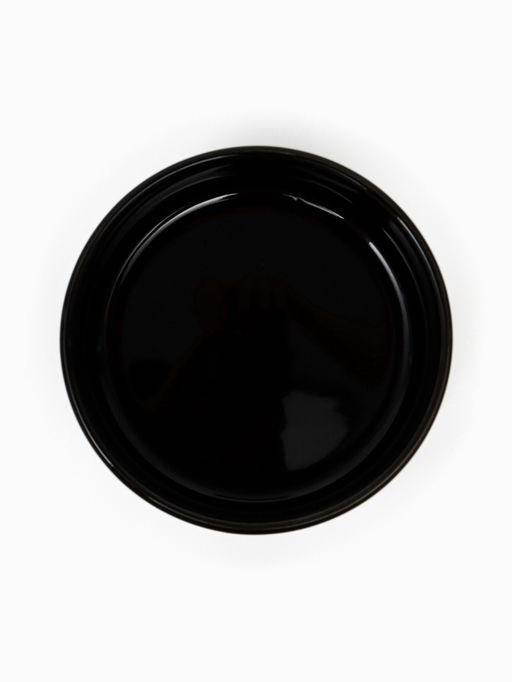 Миска керамическая Разноцветный горошек 200 мл - 10.510.54 см, чёрная - Пижон фото 3