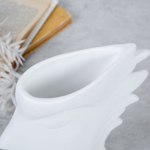 Ваза-кашпо декоративное Лицо 23 см / FM821 /уп 12/ - ГалеонТрейд фото 5