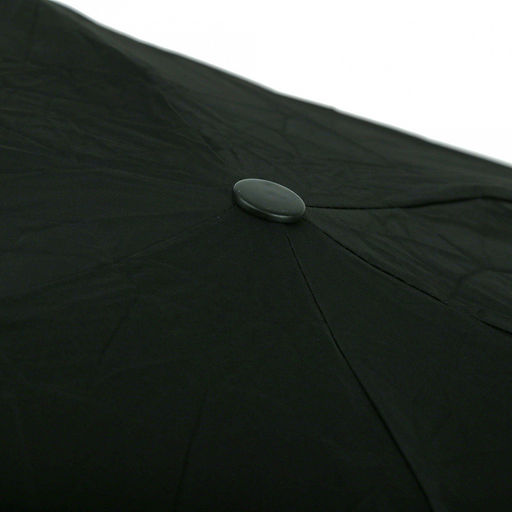 Зонт-мини механический Палитра UPF50+ ткань эпонж (полиэстер) + черное УФ-покрытие, 6 лучей, д/купола 90см, 5 сложений, 18см в сложенном виде, механизм против ветра, ручка с покрытием soft-touch, цвет черный, 218гр (Китай) - Домашняя Мода фото 5