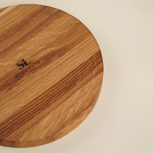 Доска для пиццы SL Home «Доливия», d=20 см, дуб