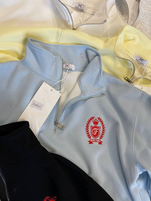 K12106 Толстовка (плотный хлопок) ЧЕРНЫЙ