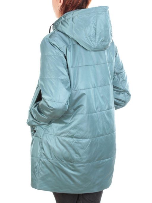 22-305 GRAY/BLUE Куртка демисезонная женская AKiDSEFRS (100 гр.синтепона) - Фабричный китай фото 14