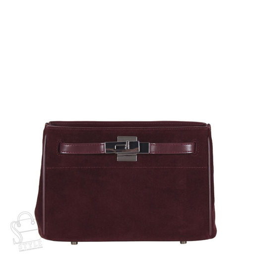 Сумка женская кожаная 6463BDAA wine red Baidou в Новосибирске