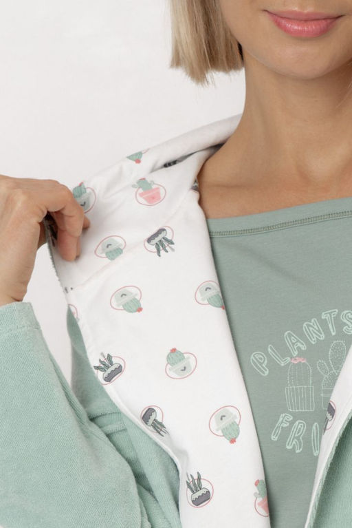 ХАЛАТ ЖЕНСКИЙ арт. 6102W-75115.1H-611 - Almando melado фото 3