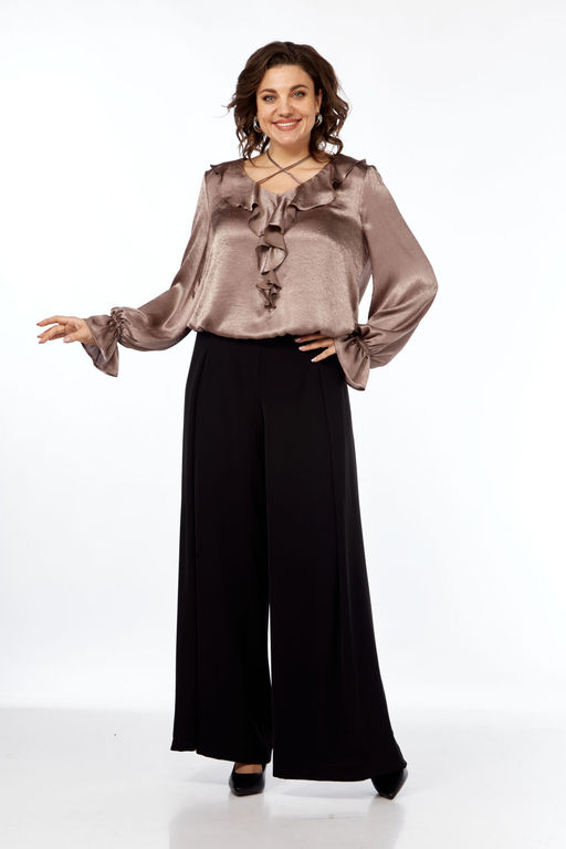 Брюки Olga Style С891 черный