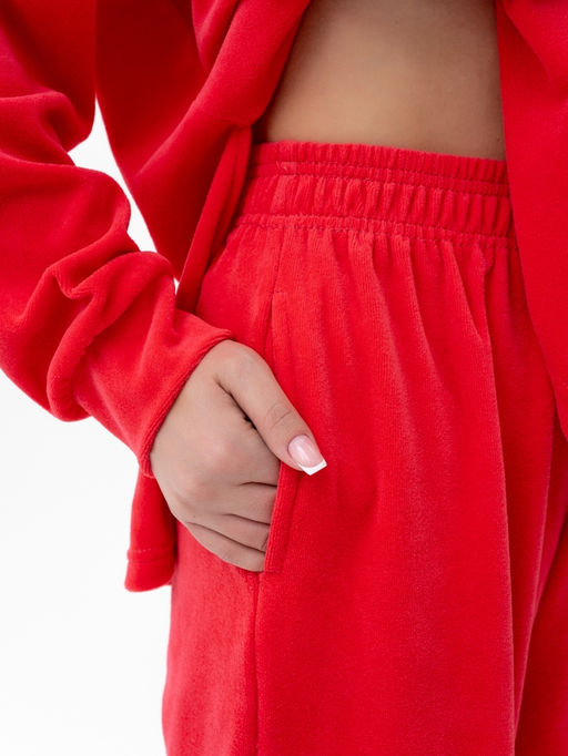 Костюм велюр ,коралловый - Binita фото 8