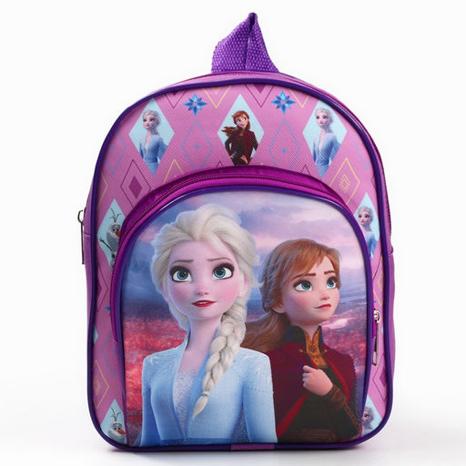 Рюкзак детский для девочки с карманом, 23?19?6 см, Холодное сердце - Disney фото 5