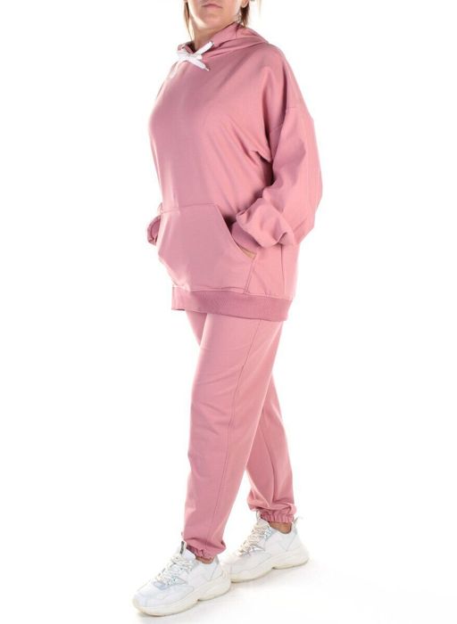 Y314-2 PINK Спортивный костюм женский (100% хлопок) - Fashion фото 4
