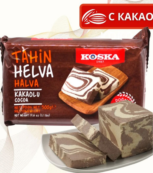 Кунжутная халва с какао из Турции - Koska фото 7