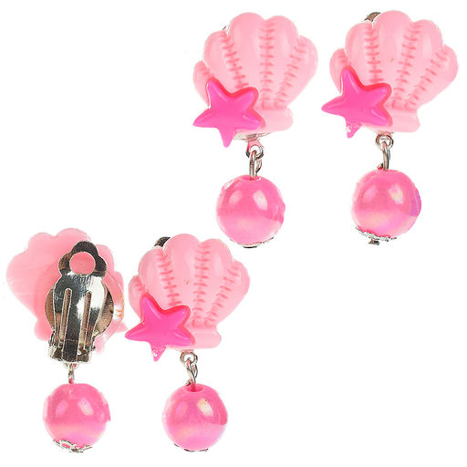 Набор украшений Русалочка (браслет, кольцо и клипсы) в пакете - Кнр фото 4