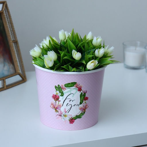 Цена за 5 шт. Стакан для цветов For you, 1500 мл