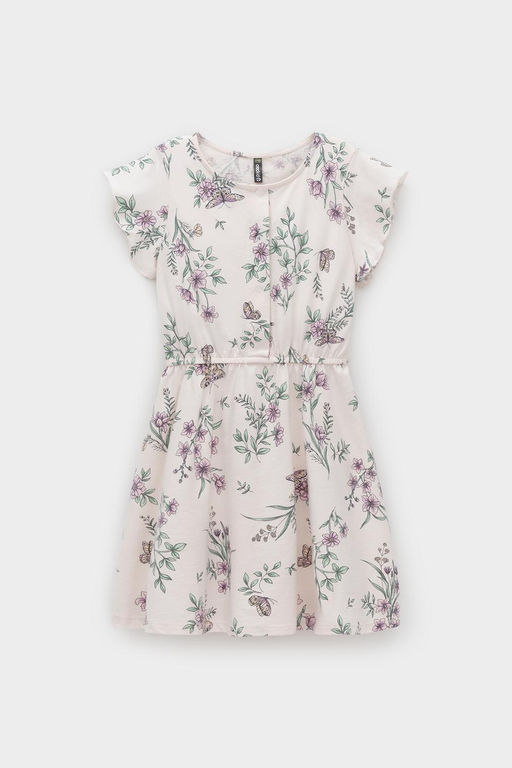 КР 5792-1/розовый,полевые бабочки к553 платье для дев - Crockid фото 2