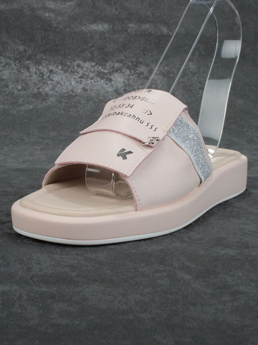08-PED122-2 PINK Босоножки женские (натуральная кожа)