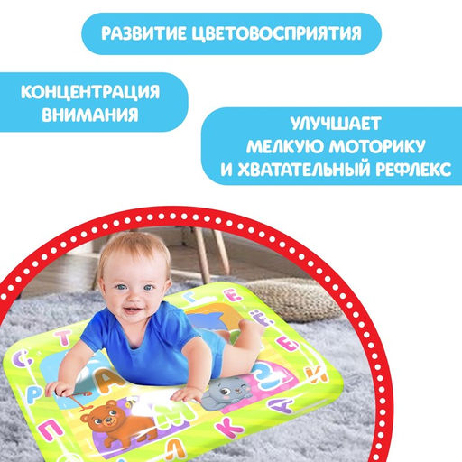 Акваковрик развивающий Весёлые буквы - Школа талантов фото 4