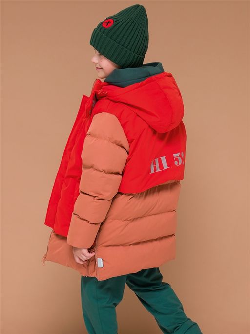 PELICAN, куртка для мальчиков, Красный