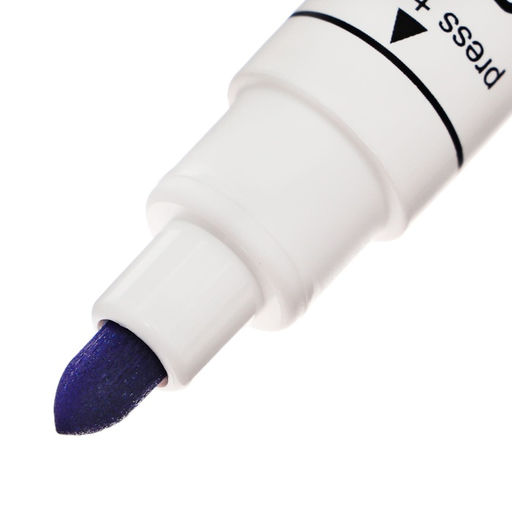 Цена за 10 шт. Маркер для доски Centropen 8559, узел 5.0 мм, ширина линии 2.5 мм/1-4.6 мм, спиртовой, синий