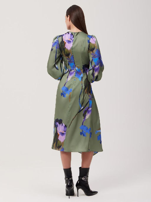 Платье женское 1231135014 dark khaki - Eleganzza фото 3