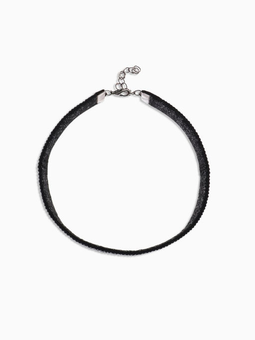 Чокер Грация искр средний, цвет чёрный, L=31 см