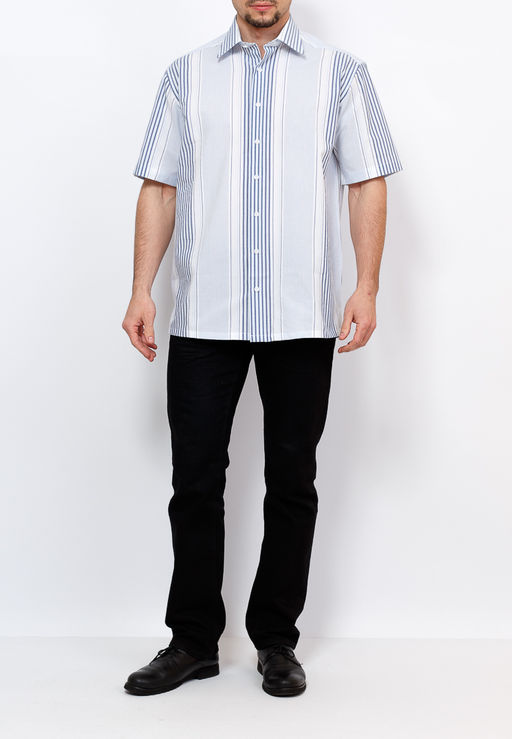 Сорочка мужская короткий рукав BERTHIER Caballero 23023  фото 2