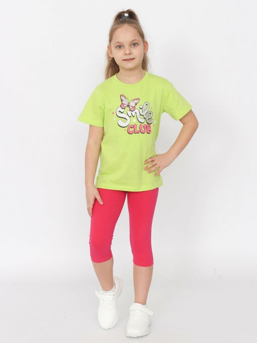 CRB wear/ HSXG 70498-46 Бриджи для девочки,циклама/Ex.Cherubino  фото 2