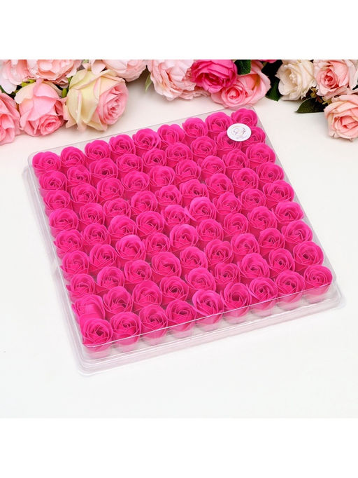 Розы мыльные фуксия, набор 81 шт. - Simaland фото 6