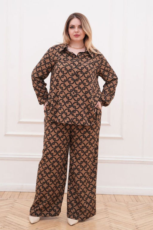 Костюм Luxury Moda 1444 коричневый