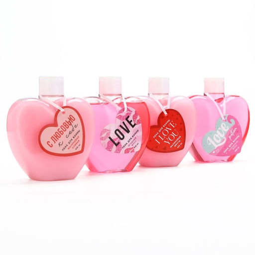 Пена для ванны Love potion, 430 мл, аромат клубничного зелья, Чистое счастье