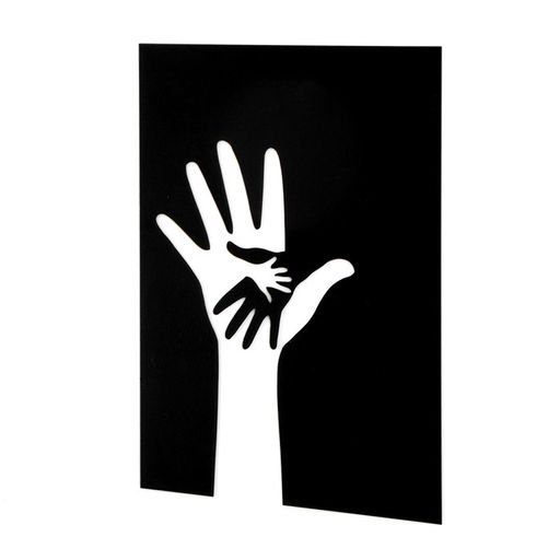 Панно настенное «Семья», металл, 30×20 см