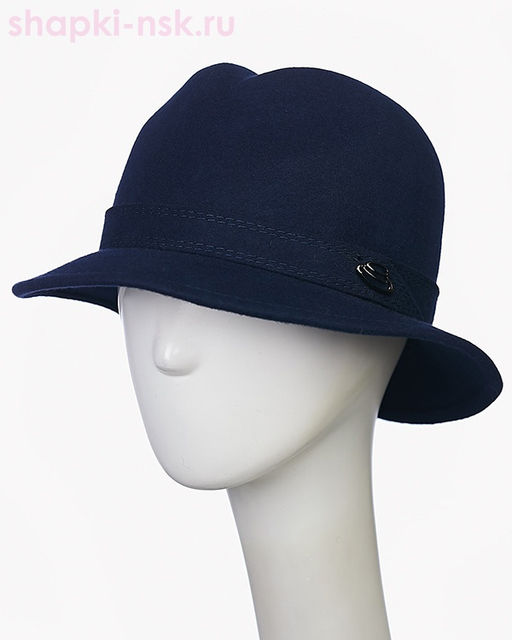 Федора с промином шерсть Шляпа женская (56-58)