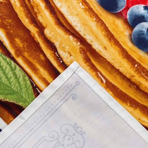 Цена за 2 шт. Полотенце Этель Блинчики домашние 40х73 см, 100% хлопок, саржа 190 гр/м2  фото 4