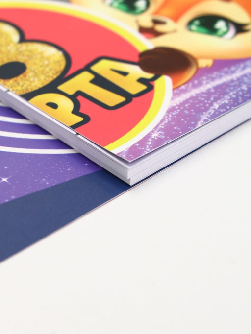 Подарочный набор, двойной блокнот с заданиями, ручка Звери - Artfox фото 9